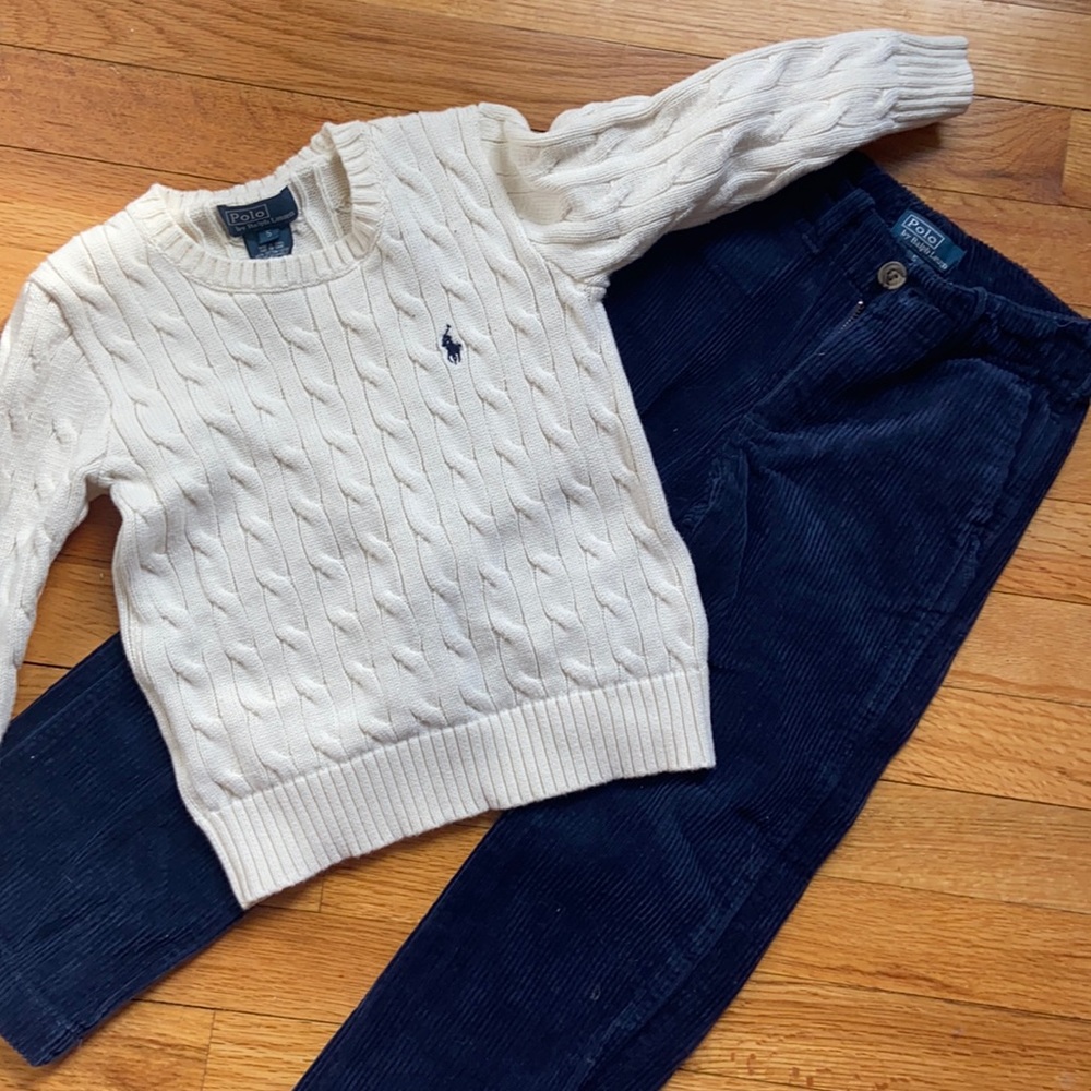 Gorgeous 2 piece set for a little boy.